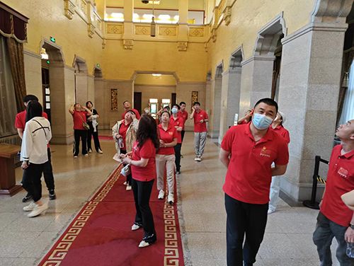 弘揚建黨精神，傳承歷史文化---芳冠科技參觀偽滿皇宮黨建活動